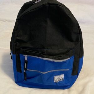 New Trailmaker Black and Blue Backpack